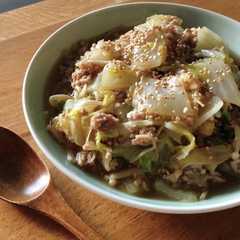 รูปของ 優しい味♪白菜えのきの白だし煮