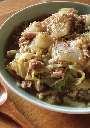 優しい味♪白菜えのきの白だし煮-レシピのメイン写真