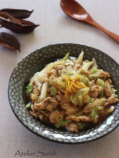 簡単10分!材料2つ♪豚肉と白菜の炒め煮-レシピのメイン写真