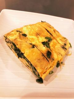 ほうれん草とシラスの卵焼き-レシピのメイン写真