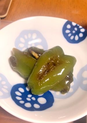 ◎作り置き◎焼きピーマンのポン酢漬け-レシピのメイン写真