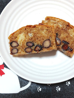 しっとりコーヒーパウンドケーキ!黒豆付き-レシピのメイン写真