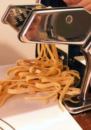 休日レシピ☆手打ちパスタ♪-レシピのメイン写真