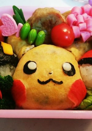 ピカチュウのお弁当♪-レシピのメイン写真