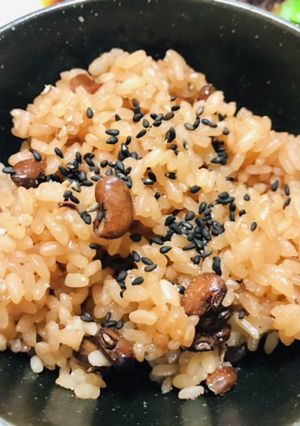 お祝いにお赤飯・3合分-レシピのメイン写真