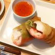 はんぺんカニカマアボカド春巻き