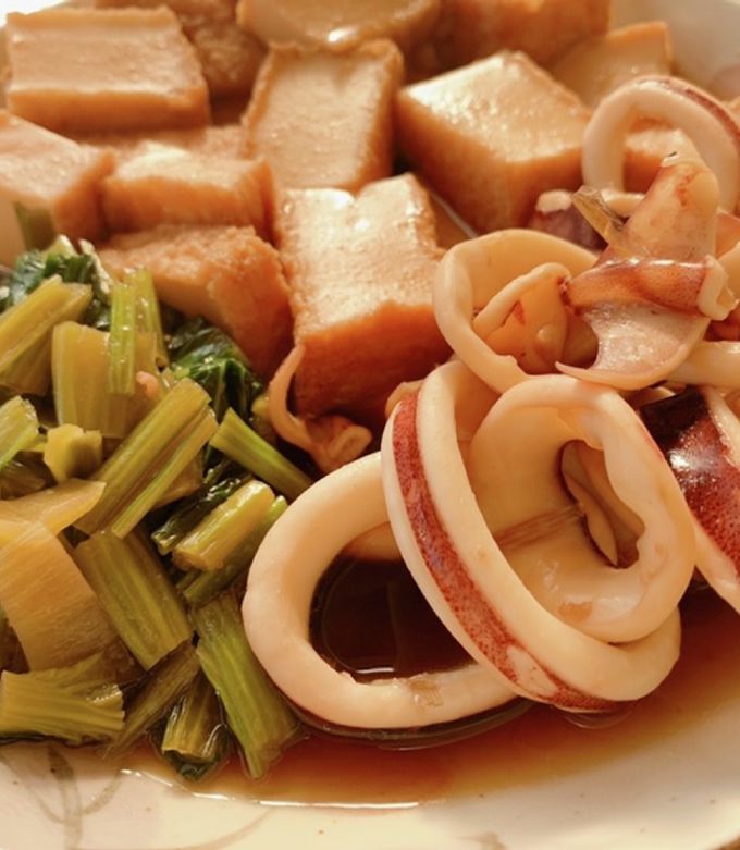いかと厚揚げの煮物-レシピのメイン写真