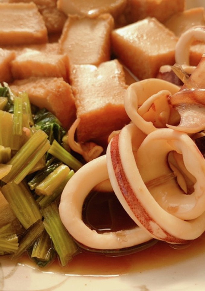 いかと厚揚げの煮物-レシピのメイン写真