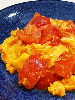 トマトと卵の中華炒め-レシピのメイン写真
