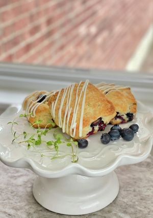 ブルーベリーとタイムのくつろぎスコーン-レシピのメイン写真