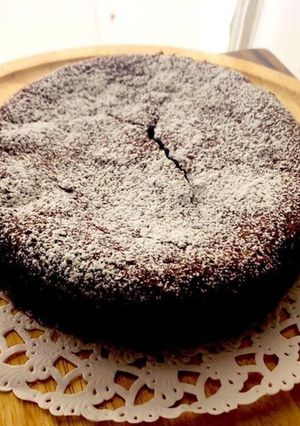 板チョコで作る☆簡単なガトーショコラ♪-レシピのメイン写真