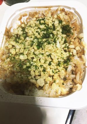 洗い物無しの夜食【お好み焼き風】-レシピのメイン写真