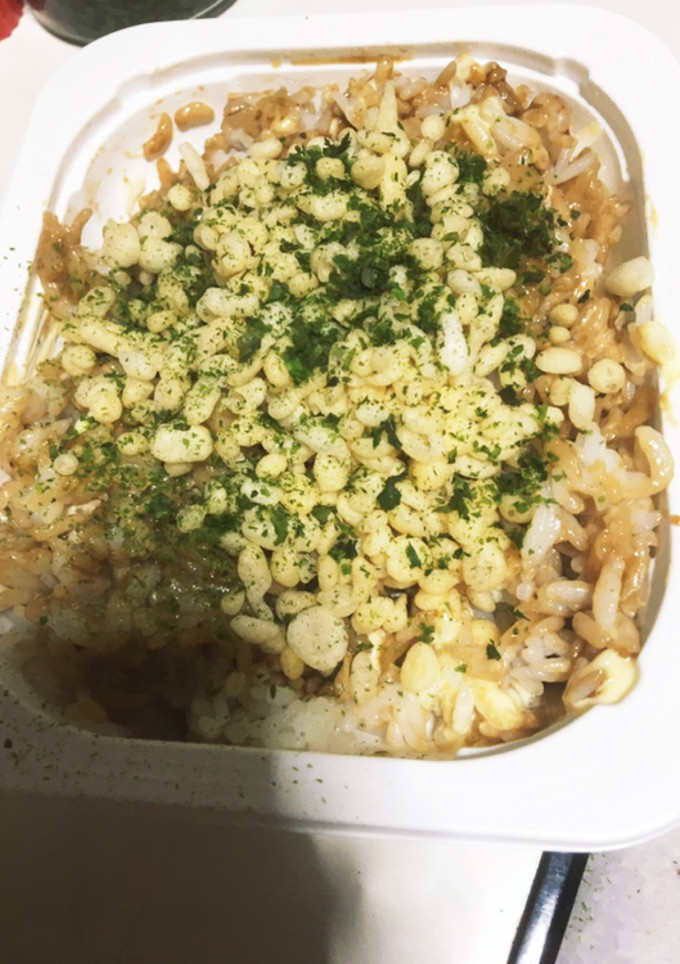 洗い物無しの夜食【お好み焼き風】-レシピのメイン写真