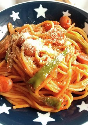 昭和の喫茶店の味☆昔ながらのナポリタン♪-レシピのメイン写真