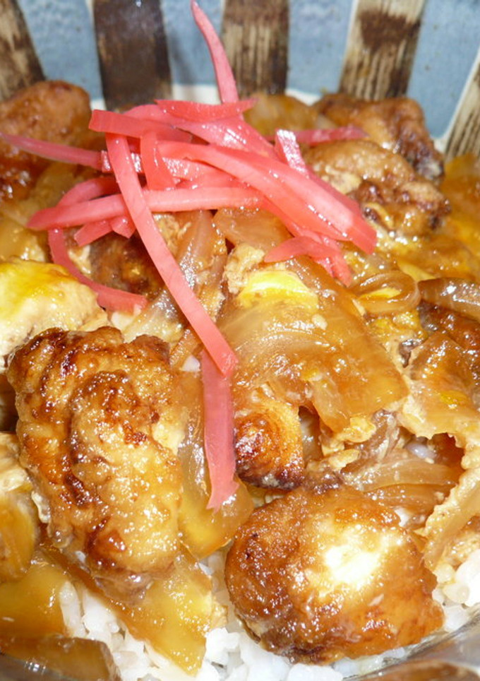 からあげ卵とじ丼-レシピのメイン写真