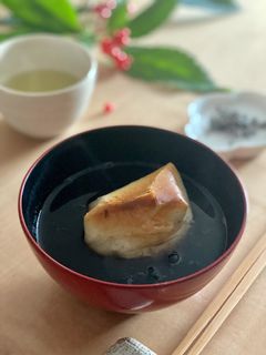 *黒豆入り ぜんざい*-レシピのメイン写真