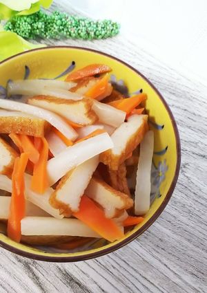 【簡単】めんつゆで＊大根と人参の金平煮＊-レシピのメイン写真