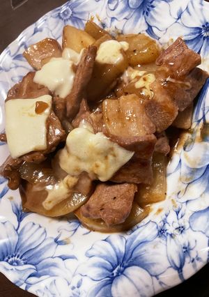 大根と豚焼肉のオイスター炒め チーズのせ-レシピのメイン写真