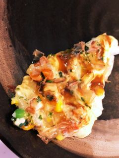 お餅でお好み焼き風-レシピのメイン写真