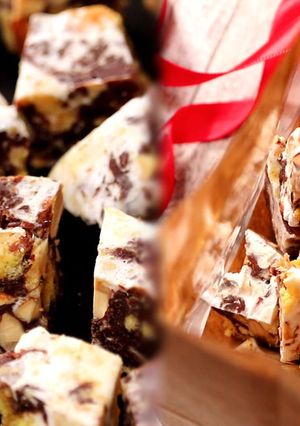 簡単バレンタイン♪チョコヌガー大量生産-レシピのメイン写真