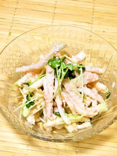 ☺簡単もう一品♪大根のたらこマヨ和え☺-レシピのメイン写真