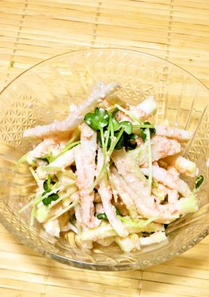 ☺簡単もう一品♪大根のたらこマヨ和え☺-レシピのメイン写真