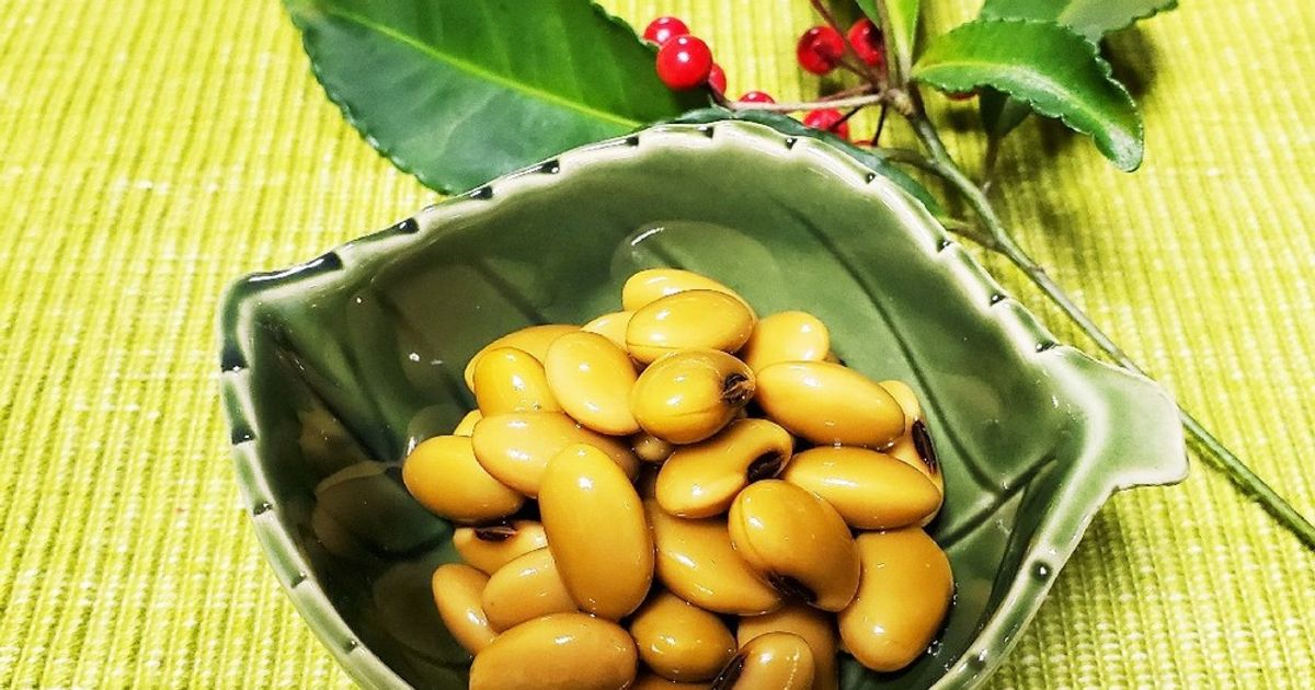 黒千石大豆の煮豆 by Fuego's 【クックパッド】 簡単おいしいみんなの