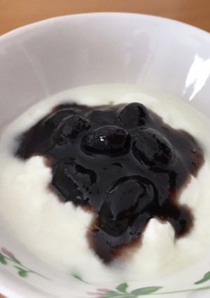 黒豆ヨーグルト-レシピのメイン写真