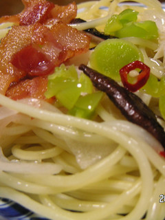 ぎんなんときのこのパスタ-レシピのメイン写真