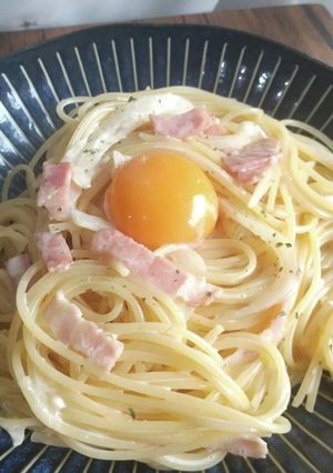 我が家の定番レシピ☆カルボナーラ♪-レシピのメイン写真