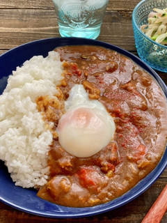 材料2つ!レンジde鯖缶とトマトのカレー-レシピのメイン写真