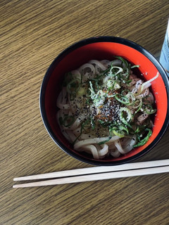 簡単釜玉うどん-レシピのメイン写真