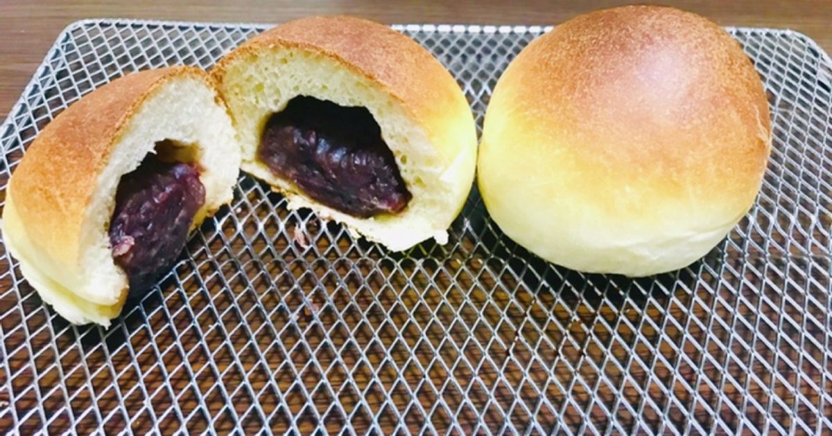 あんパン Hb使用☆あんぱんまん by クックエリー 【クックパッド】 簡単