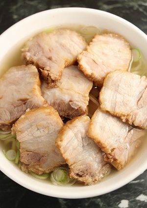 簡単!塩ラーメン☆喜多方坂内食堂肉そば-レシピのメイン写真