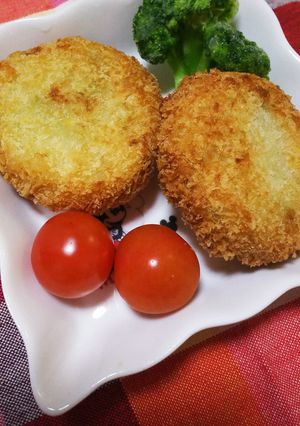白菜消費・幼児食にも♪白菜コロッケ〃ω〃-レシピのメイン写真