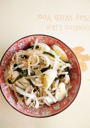 ねぎと大根のさっぱりおつまみ-レシピのメイン写真