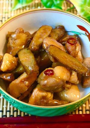 鶏肉とゴボウの☆簡単ピリ辛炒め-レシピのメイン写真