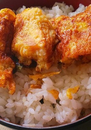 のりと卵の丼-レシピのメイン写真