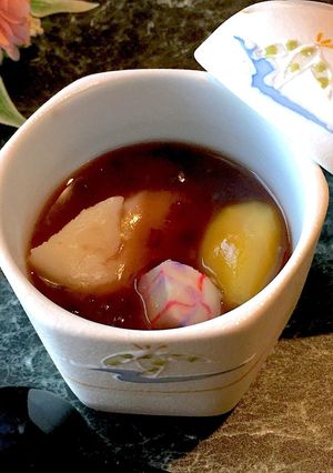 鏡開き 栗ぜんざい おしるこ-レシピのメイン写真