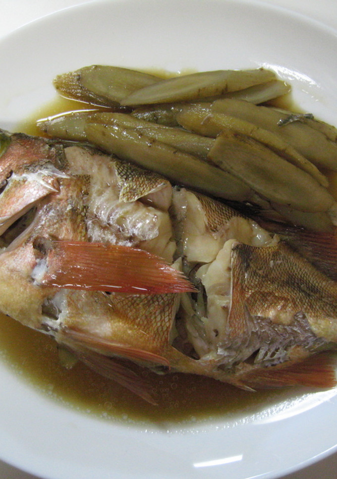 簡単！ゴボウが美味しい魚の煮付け！-レシピのメイン写真