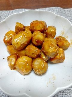 里芋炒め(甘辛く炒めてみました。)-レシピのメイン写真