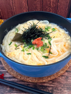 あんかけふわ玉 明太うどん-レシピのメイン写真