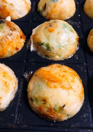 うちのたこ焼き（薄力粉・キャベツ使用）-レシピのメイン写真