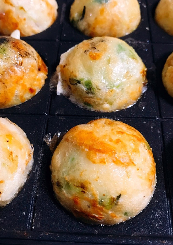 うちのたこ焼き（薄力粉・キャベツ使用）-レシピのメイン写真
