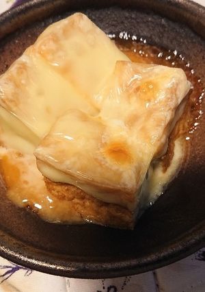 厚揚げで簡単一品！厚揚げチーズ-レシピのメイン写真