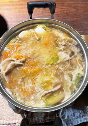 濃厚パイタンみぞれ和風醤油鍋-レシピのメイン写真