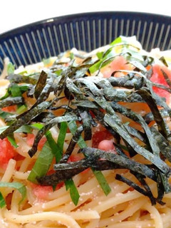 こんぶ茶で作る☆タラコスパゲティ♪-レシピのメイン写真