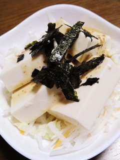 材料簡単!豆乳deヘルシー豆腐サラダ-レシピのメイン写真
