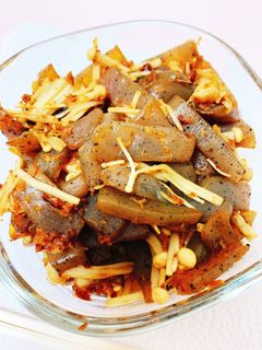 えのきとこんにゃくの和風煮-レシピのメイン写真