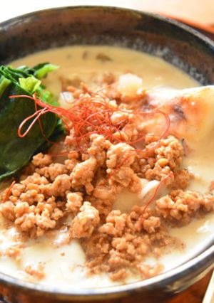 作り置き肉味噌で坦々雑煮-レシピのメイン写真